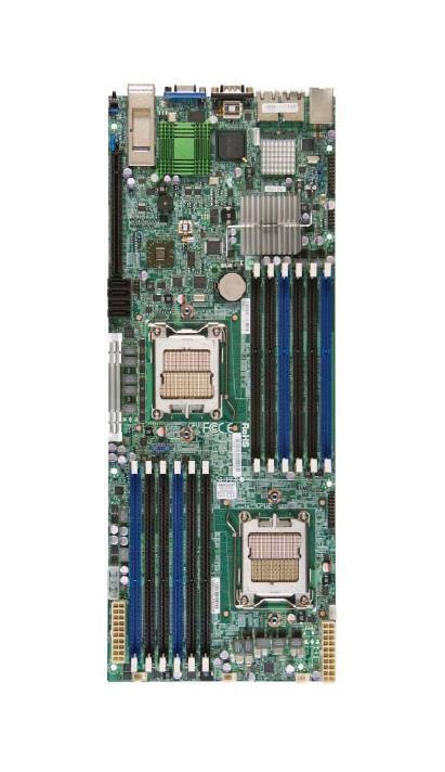 MBDH8DCTIBQB SuperMicro H8DCT-IBQF Socket C32 AMD SR5670 + SP5100 Chipset AMD Opteron 4000 Series Processors Support DDR3 12x DIMM 4x SATA 3.0Gb/s Proprietary Motherboard (Refurbished)