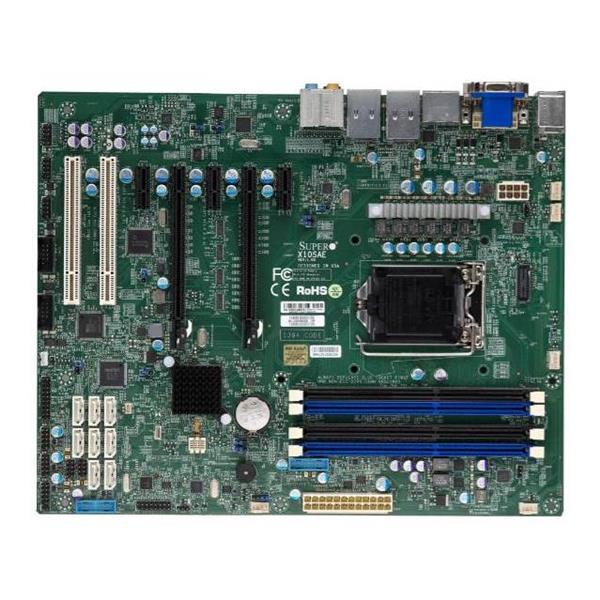 MBDX10SAEB SuperMicro X10SAE Socket LGA1150 Intel C226 Express PCH Chipset ATX Server Motherboard (Refurbished)