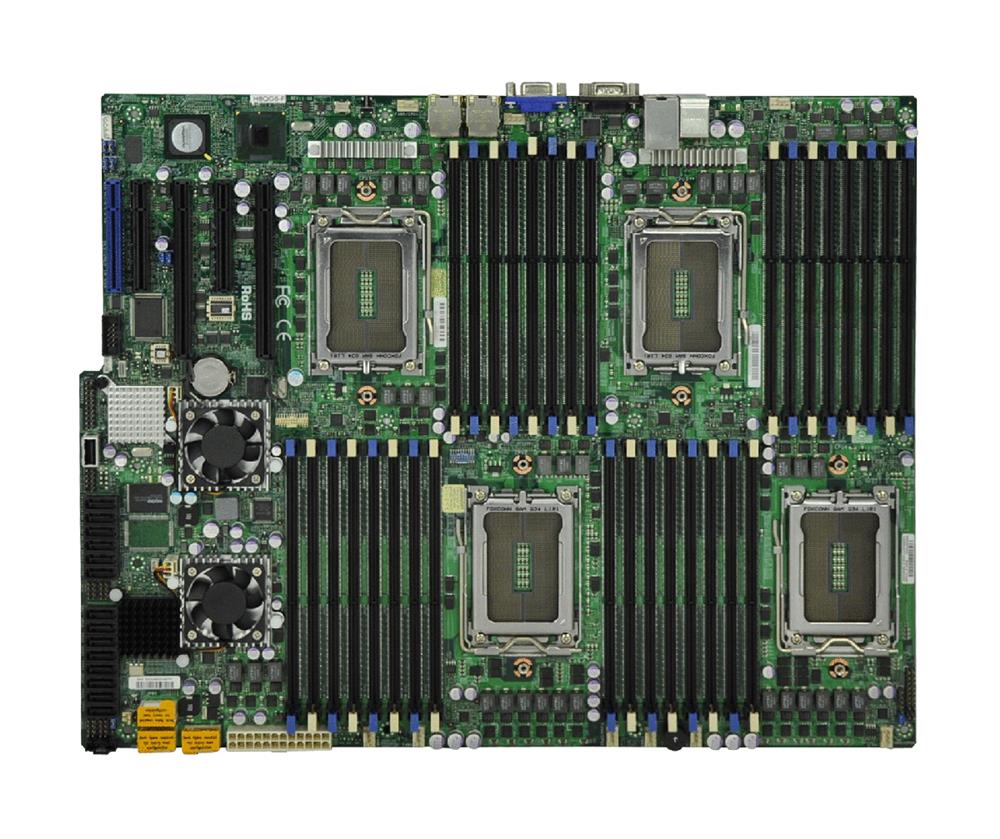MBH8QG6F SuperMicro H8QG6-F-O AMD SR5690 + SP670 Chipset AMD Opteron 6100 Processor Support DDR3 32x DIMM 6x SATA2 3.0Gb/s SWTX Server Motherboard (Refurbished)