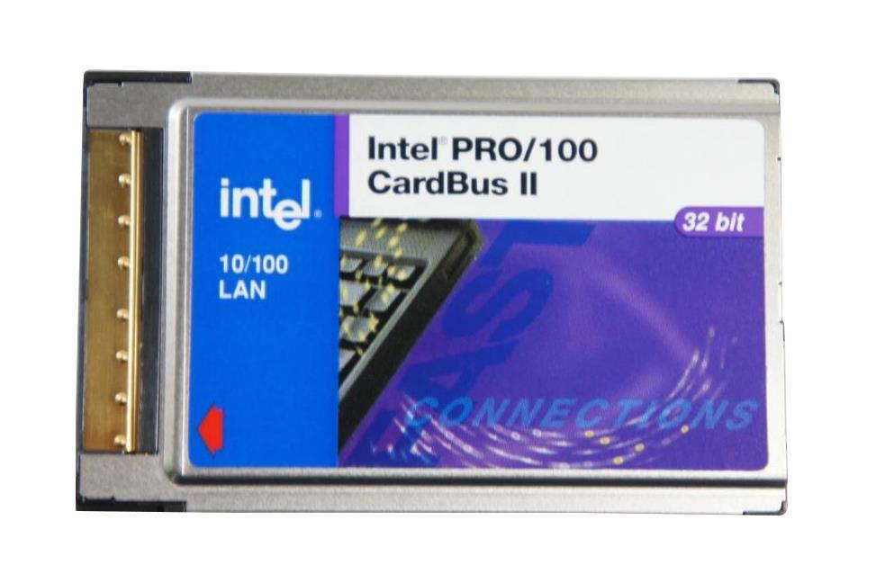 MBLA3300PAK20 Intel PRO/100 S Network Adapter - PC Card Type II - 1 x RJ-45 -
