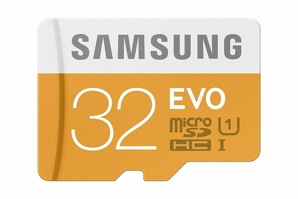 MBMP32DAAM Samsung EVO 32GB Class 10 microSDHC UHS-I Flash Memory Card