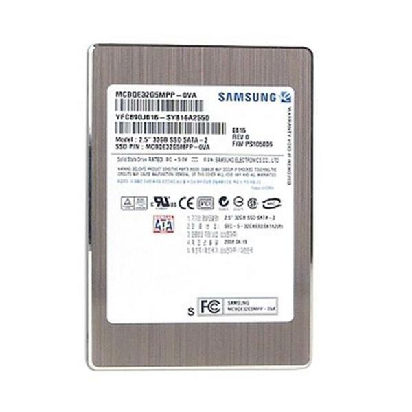 MCBQE32G8MPP-0VA00 Samsung PS410 Series 32GB SLC SATA 3Gbps 1.8-inch Internal Solid State Drive (SSD)