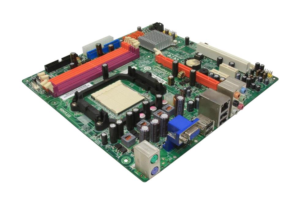 MCP61PM-GM Gateway Socket AM2 Nvidia GeForce MCP61P Chipset AMD Athlon 64 X2/ Athlon 64/ Athlon 64/ Athlon FX/ AMD Sempron Processors Support DDR2 4x DIMM 4x SATA2 3.0Gb/s Micro-ATX Motherboard (Refurbished)