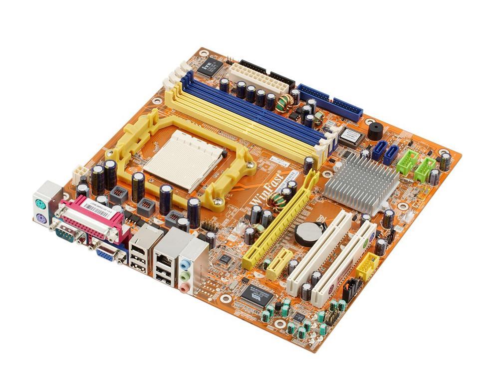 MCP61SM2MA-RS2H Foxconn Socket AM2 Nvidia MCP61S Chipset AMD Athlon 64/ Athlon 64 X2/ AMD Sempron Processors Support DDR2 4x DIMM 2x SATA 3.0Gb/s Micro-ATX Motherboard (Refurbished)