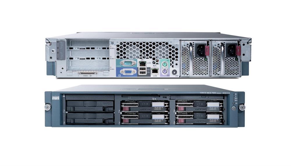 MCS-7845-H1-RCI Cisco HW Only MCS-7845-H1 4096MB RAM and Four 72.8GB Hard Drive (Refurbished)