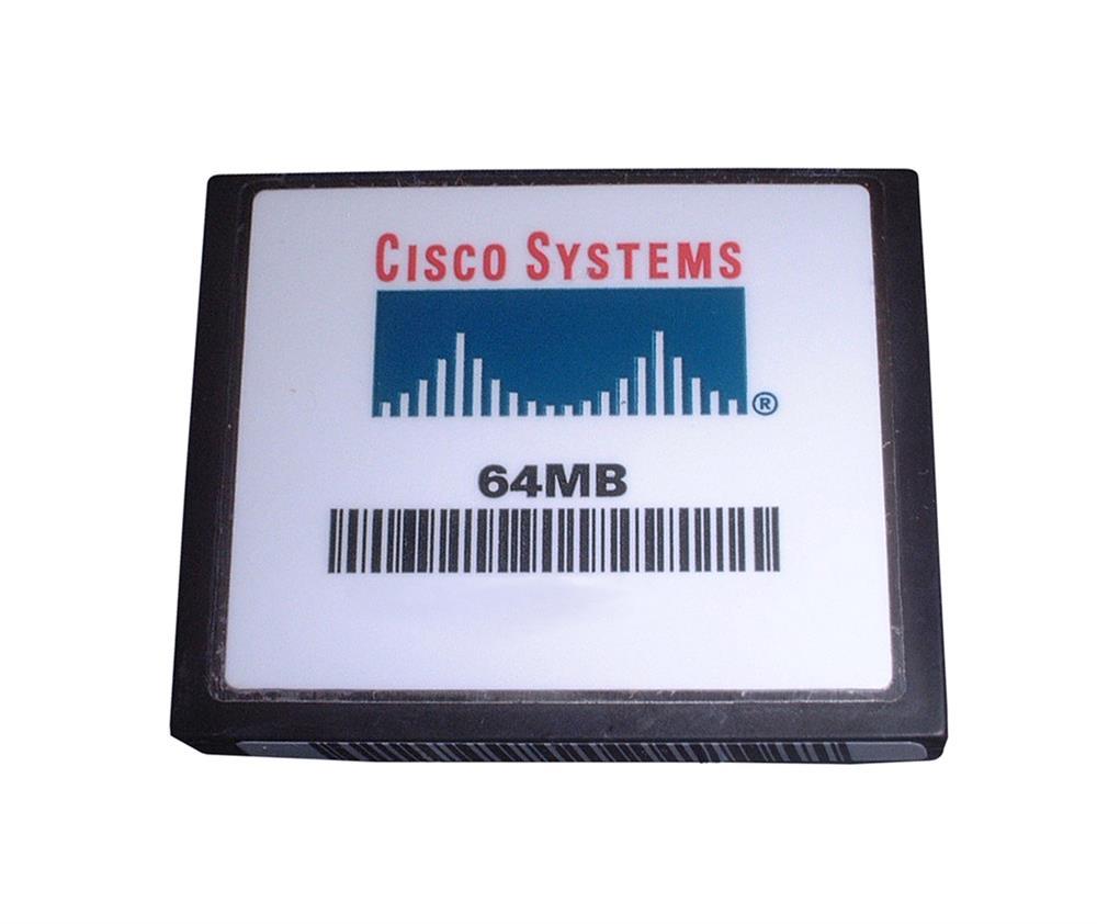 MEM-C6K-CPTFL64M Cisco 64MB CompactFlash (CF) Memory Card for Catalyst 6500 Supervisor 720