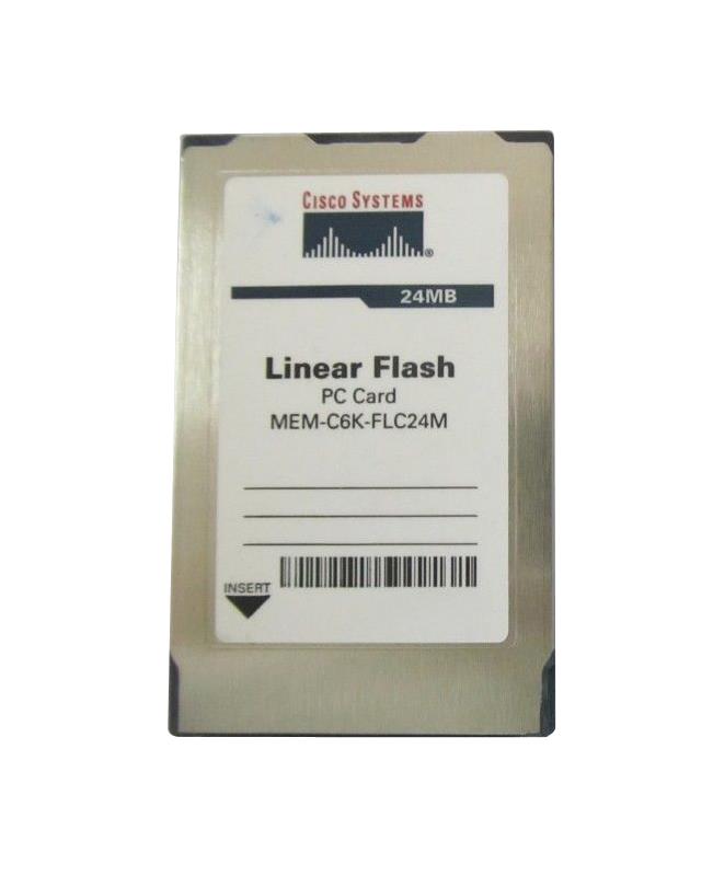 MEM-C6K-FLC24M Cisco 24MB Flash Memory Card for Catalyst 6000 / 6500 Supervisor Engine 1 Series