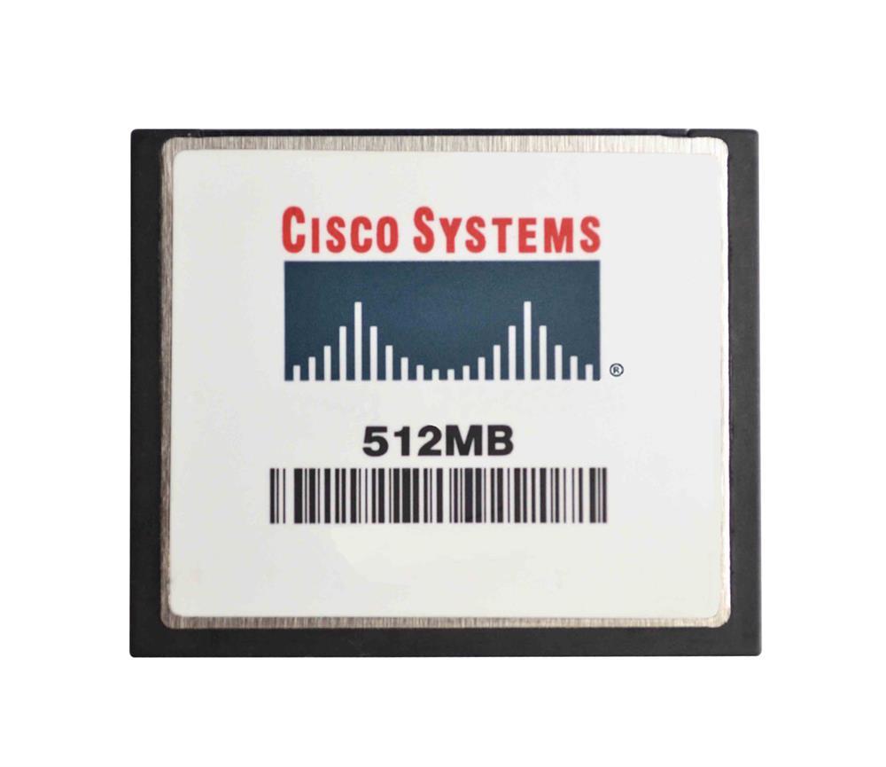 MEM-CF-512MB= Cisco 512MB CompactFlash (CF) Memory Card