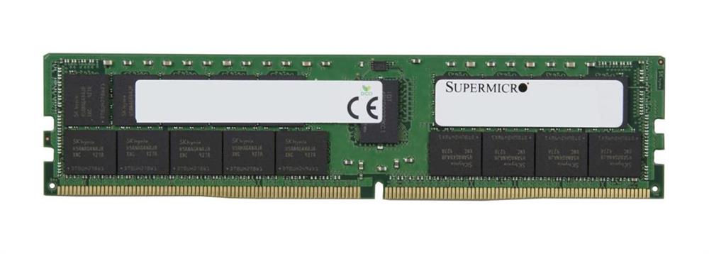 MEM-DR464MC-ER32 SuperMicro 64GB PC4-25600 DDR4-3200MHz Registered ECC CL22 288-Pin DIMM 1.2V Dual Rank Memory Module