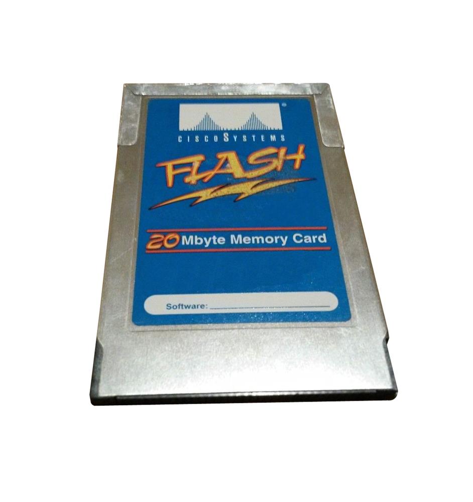 MEM-I/O-FLC20M Cisco 20MB Flash Memory Card for 7202 Router I/O Controller