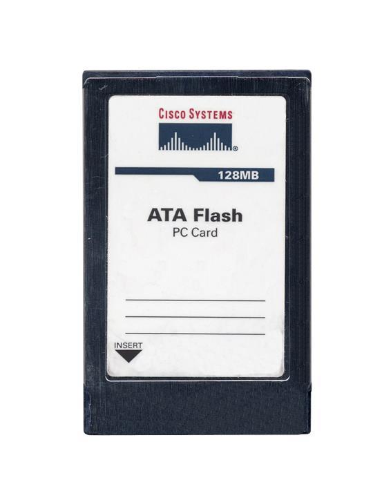 MEM-I/O-FLD128M Cisco 128MB PCMCIA Type II ATA Flash Memory for 7200 Router I/O Controller