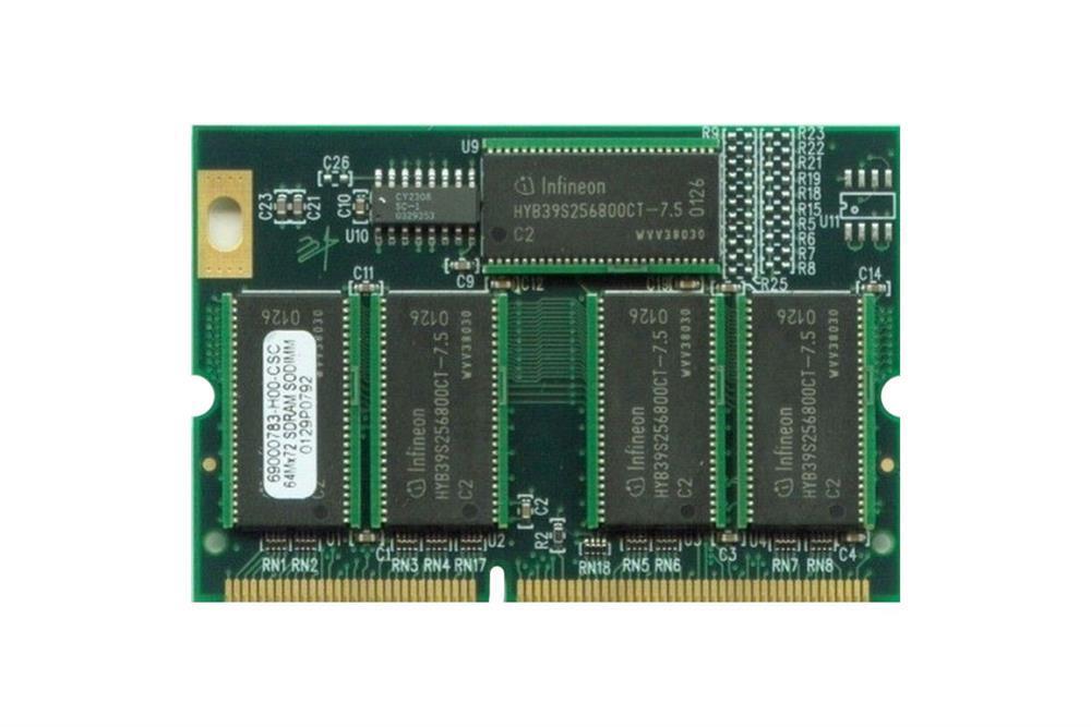 MEM-OSM-512M Cisco 512MB ECC 144-Pin SDRAM SoDIMM Memory Module for 7600 OSM Series