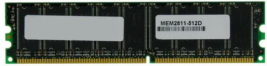 MEM2811-512D-3 Cisco 512MB PC2100 266-Mhz 184-Pin ECC Unbuffered DIMM Memory Module for 2811 Series
