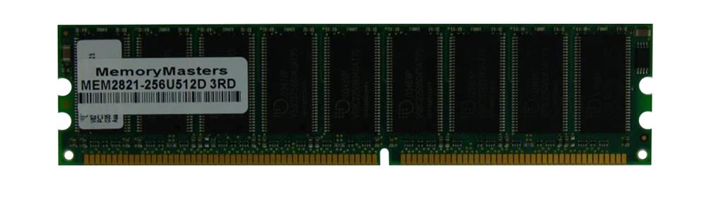 MEM2821256U512D Cisco 256MB DDR DRAM ECC 184-Pin DIMM Memory Module For 2821 Integrated Services Router