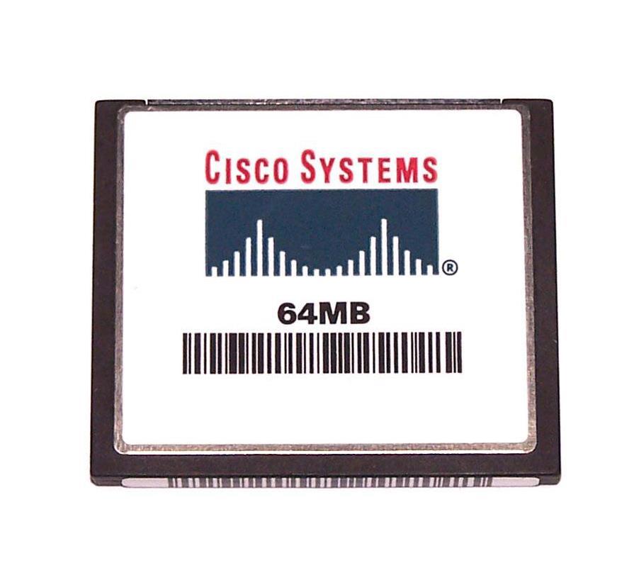 MEM3800-64CF Cisco 64MB CompactFlash (CF) Memory Card for 3800 Series Routers