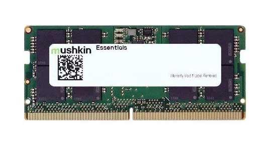 MES5S480FD32GX2 Mushkin 64GB Kit (2 X 32GB) PC5-38400 DDR5-4800MHz Non-ECC Unbuffered CL40 262-Pin SoDIMM 1.1V Dual Rank Memory