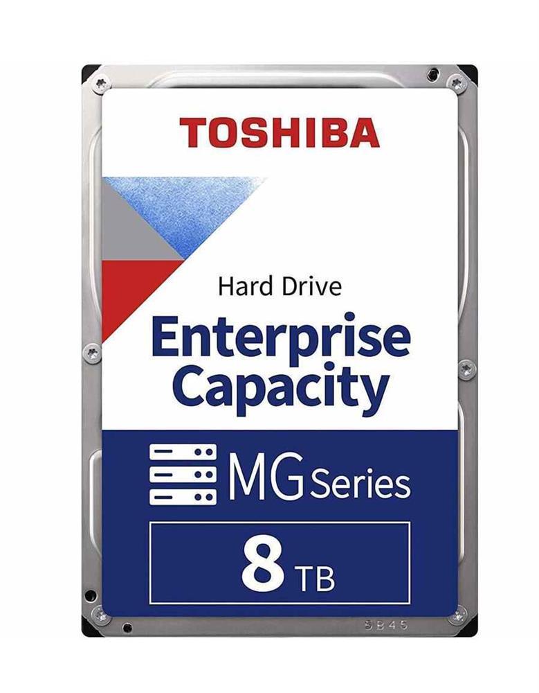 MG06ACA800E Toshiba Enterprise Capacity 8TB 7200RPM SATA 6Gbps 256MB Cache (512e) 3.5-inch Internal Hard Drive
