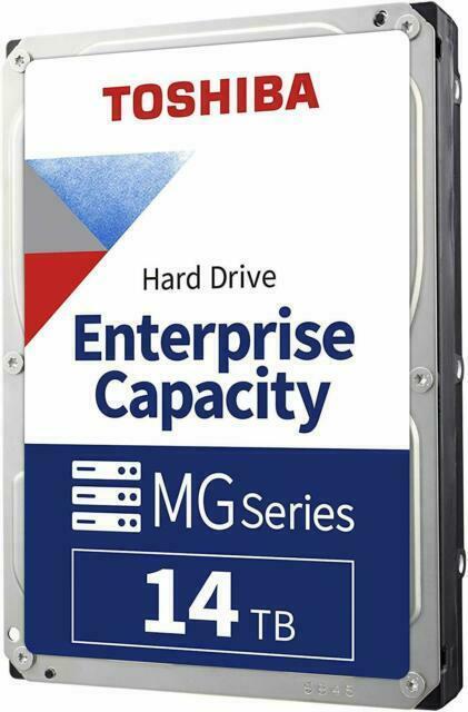 MG07ACA14TAY Toshiba Enterprise Capacity 14TB 7200RPM SATA 6Gbps 256MB Cache (4Kn / SIE) 3.5-inch Internal Hard Drive