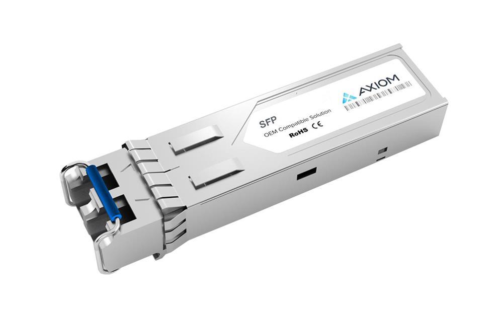 MGBSX1-AX Axiom 1Gbps 1000Base-SX Multi-mode Fiber 550m 850nm Duplex LC Connector SFP (mini-GBIC) Transceiver Module for Linksys Compatible