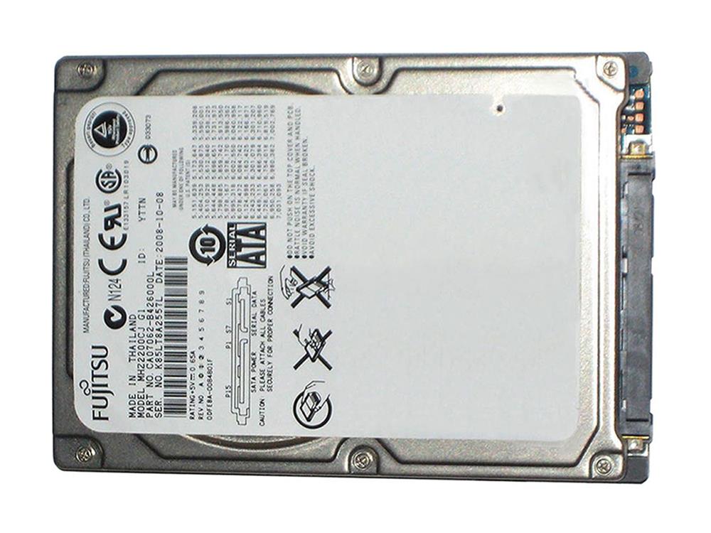 MHZ2200CJ Fujitsu Mobile 200GB 7200RPM SATA 3Gbps 16MB Cache 2.5-inch Internal Hard Drive