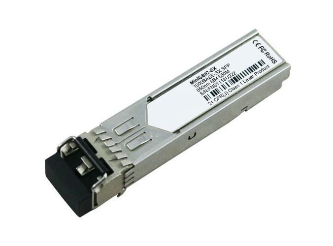MINIGBIC-SX Alcatel-Lucent 1Gbps 1000Base-SX Multi-mode Fiber 550m 850nm Duplex LC Connector SFP (mini-GBIC) Transceiver Module (Refurbished)