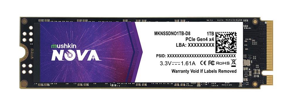 MKNSSDNO1TB-D8 Muskin Nova 1TB PCI Express 4.0 x4 NVMe 2.5-inch Internal Solid State Drive (SSD)