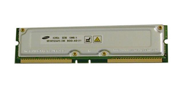 MN18R1628EF0-CT9-102 Samsung 256MB PC1066 1066MHz ECC 32ns 184-Pin RDRAM RIMM Memory Module