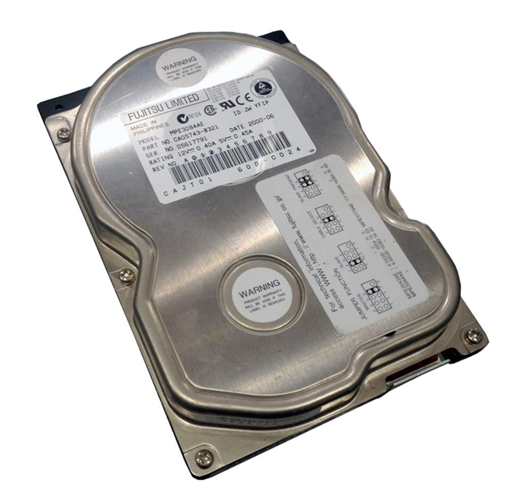 MPE3084AE Fujitsu Desktop 8.4GB 5400RPM ATA-66 512KB Cache 3.5-inch Internal Hard Drive