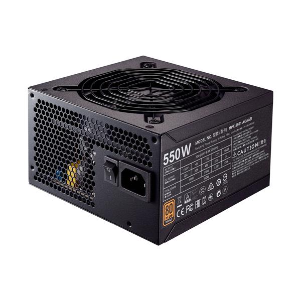 MPX-5501-ACAAB-US Cooler Master MPX-5501-ACAAB 500-Watts ATX12V V2.31 24-Pin 85% Efficiency 80 Plus Bronze Power Supply