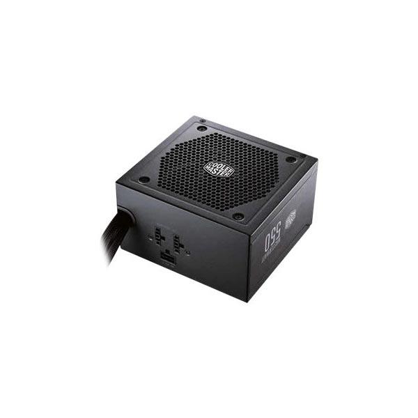 MPX-5501-AMAAB-KR Cooler Master MasterWatt 550-Watts 100-240V AC 8-4A 50-60Hz 80-Plus Bronze Semi Modular ATX Power Supply