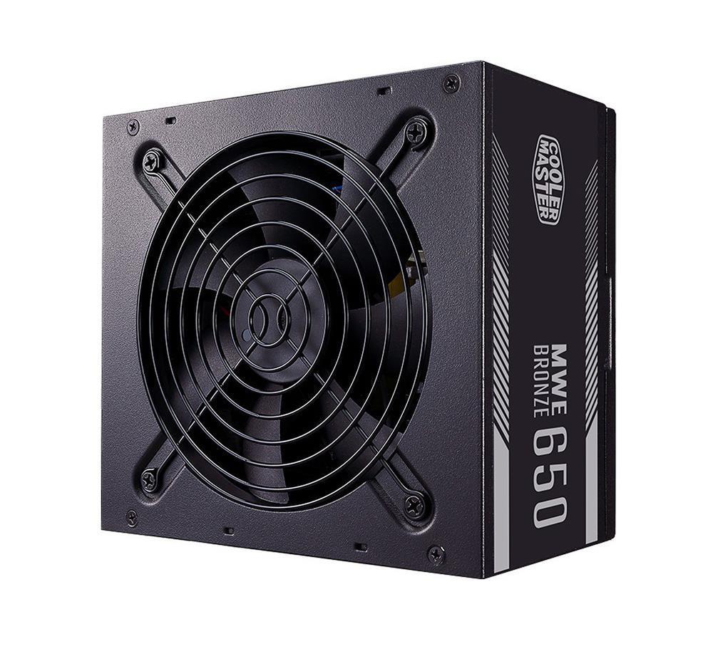 MPX-6501-ACAAB Cooler Master 650-Watts ATX12V V2.31 24-Pin 85% Efficiency 80 Plus Bronze Power Supply