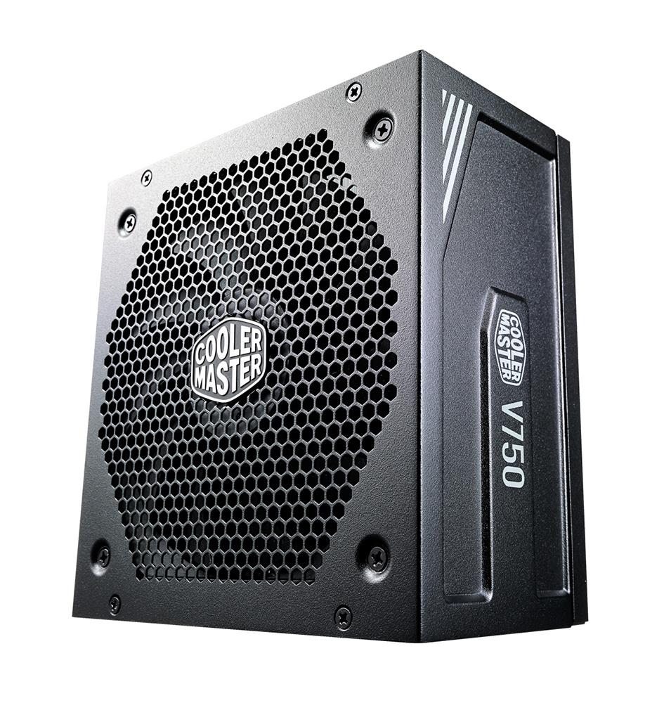 MPY-750V-AFBAG-TW Cooler Master MWE 750-Watts 100-240V AC 10-5A 50-60Hz 80-Plus Gold Full Modular ATX Power Supply