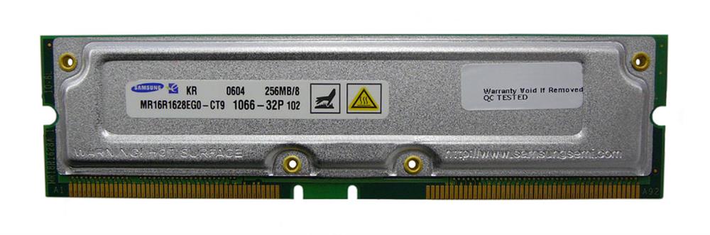 MR16R1628EG0-CT9 Samsung Rambus 256MB PC1066 1066MHz non-ECC 184-Pin RDRAM RIMM Memory Module