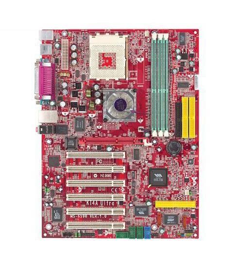 MS-6590 MSI Socket A VIA Apollo KT600 Chipset AMD Athlon XP/ Athlon/ AMD Duron Processors Support DDR 3x DIMM 2x SATA1.5Gb/s ATX Motherboard (Refurbished)
