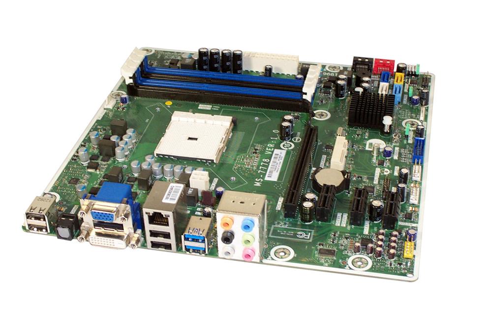 MS-7778 MSI Socket FM2 AMD A75 Chipset AMD A-Series Processors Support 4x DIMM 6x SATA 3 6.0Gb/s Micro-ATX Motherboard (Refurbished)