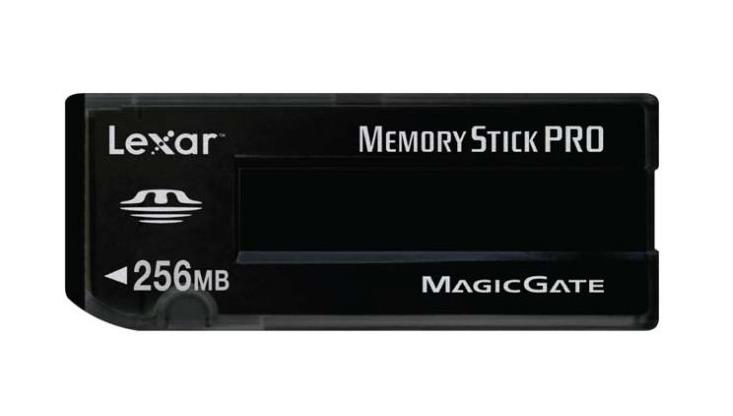 MS256-40-331 Lexar Platinum 256MB 40X Pro Duo Stick Flash Memory Card