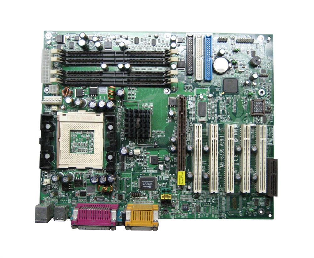 MS6339 MSI Mb 850 Pro Socket 423 P4 Rambus Atx W/audio lan (Refurbished)