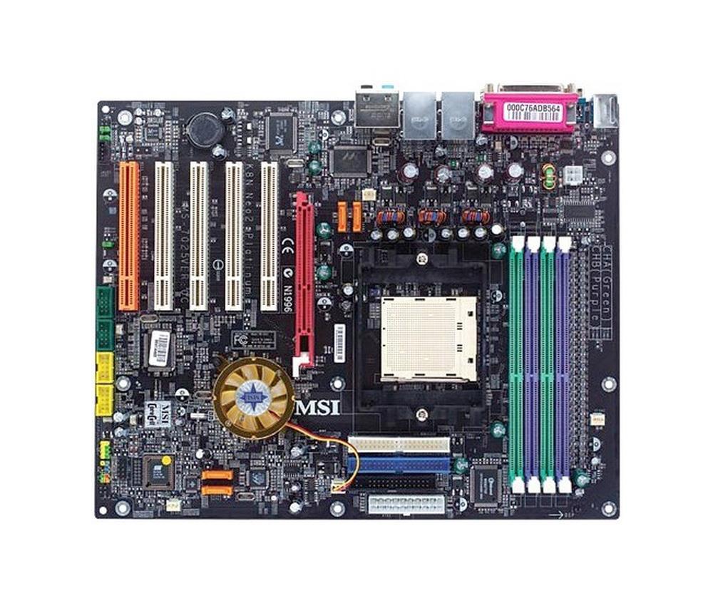 MS7025 MSI K8N NEO2-Platinum NVIDIA NF3 ULTRA SOCKET 939 FSB 800M Motherboard (Refurbished)