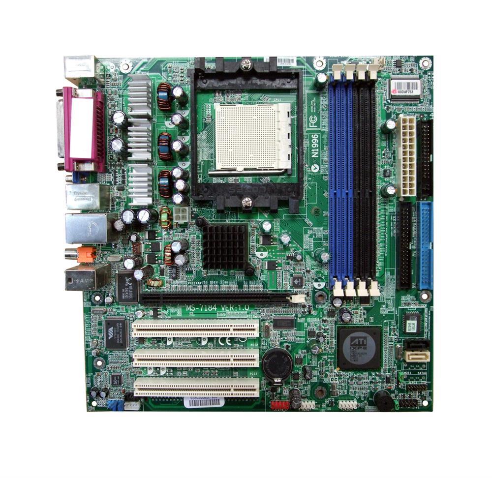 MS7184VER10 MSI System Board (main Board) (Refurbished)