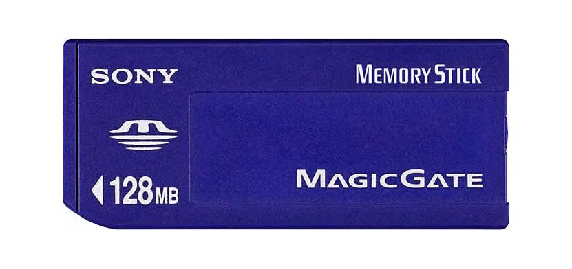 MSH-128 Sony 128MB MagicGate Pro Duo Stick Flash Memory Card