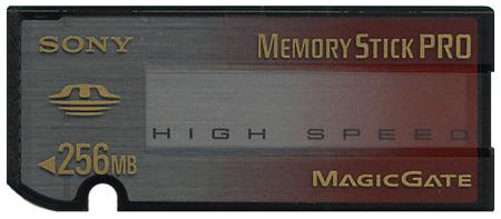MSX-256N Sony 256MB MagicGate High Speed Pro Stick Flash Memory Card