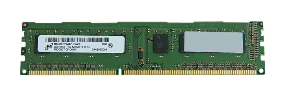 MT8JTF25664AZ-1G6M1 Micron 2GB DDR3 PC12800 Memory