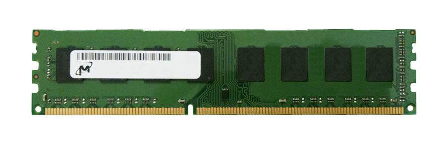 MT9JSF12872AZ-1GD1 Micron 1GB PC3-8500 DDR3-1066MHz ECC Unbuffered CL7 240-Pin DIMM Single Rank Memory Module