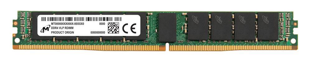 MTA18ADF4G72AZ-2G6B2 Micron 32GB PC4-21300 DDR4-2666MHz ECC Unbuffered CL19 288-Pin DIMM 1.2V Very Low Profile (VLP) Dual Rank Memory Module