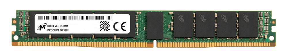 MTA18ADF4G72PZ-2G9B1-A1 Micron 32GB PC4-23400 DDR4-2933MHz Registered ECC CL21 288-Pin DIMM 1.2V Single Rank Very Low Profile (VLP) Memory Module
