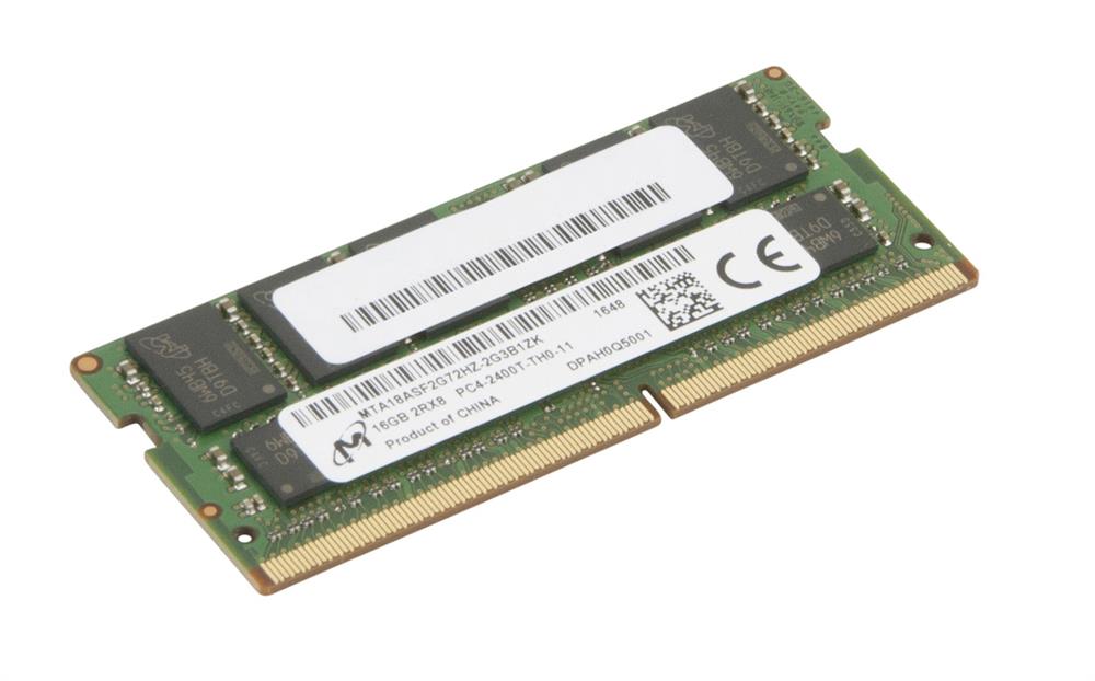 MTA18ASF2G72HZ-2G3B1ZK Micron 16GB PC4-19200 DDR4-2400MHz ECC Unbuffered CL17 260-Pin SoDimm 1.2V Dual Rank Memory Module