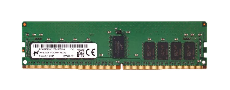 MTA18ASF2G72PDZ-2G6E1QG Micron 16GB DDR4 PC21300 Memory