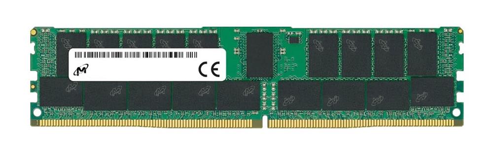 MTA36ASF8G72PZ-3G2B1 Micron 64GB PC4-25600 DDR4-3200MHz Registered ECC CL22 288-Pin DIMM 1.2V Dual Rank Memory Module