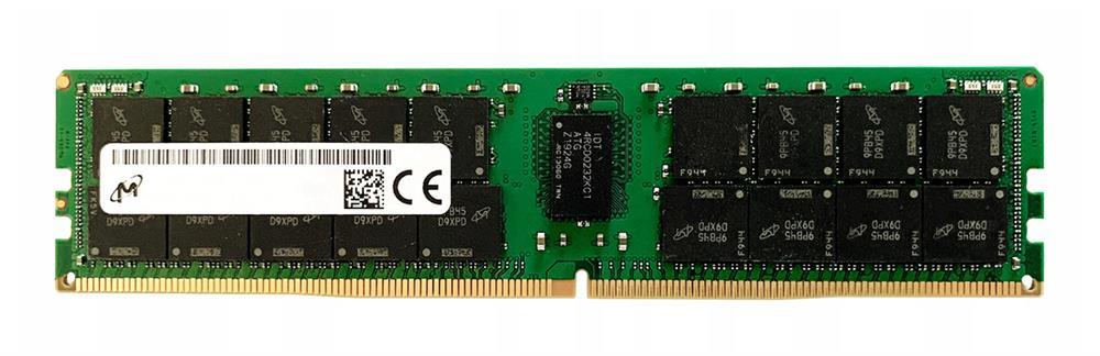 MTA36ASF8G72PZ-3G2B2UI Micron 64GB PC4-25600 DDR4-3200MHz Registered ECC CL22 288-Pin DIMM 1.2V Dual Rank Memory Module