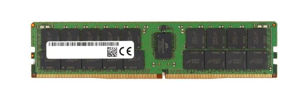 MTA36ASF8G72PZ-3G2E7 Micron 64GB PC4-25600 DDR4-3200MHz Registered ECC CL22 288-Pin DIMM 1.2V Dual Rank Memory Module